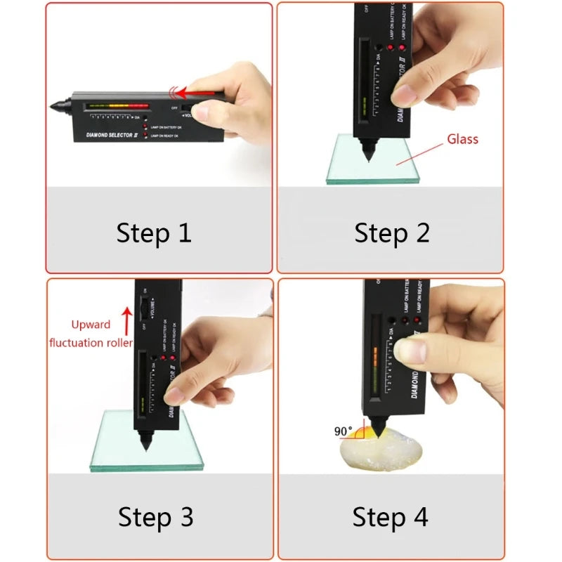 Professional Jewelry Diamonds Selector II Testing Diamonds Tool Portable Drop Shipping